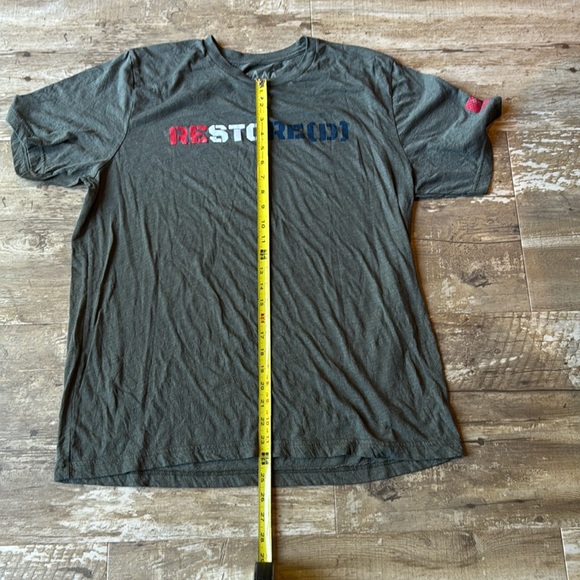 Men of Iron RESTORE(D) Gray Tshirt Men’s XL - Picture 5 of 7